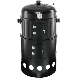 Hti-Living Smoker BBQ schwarz