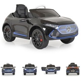 Moni Kinder Elektroauto Mercedes-Benz Concept EQA, EVA-Reifen, Fernbedienung MP3 schwarz