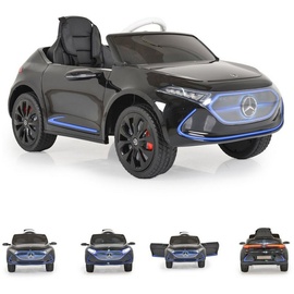 Moni Kinder Elektroauto Mercedes-Benz Concept EQA, EVA-Reifen, Fernbedienung MP3 schwarz