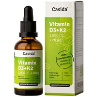 Casida Casida® Vitamin D3+K2 Tropfen