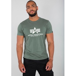 T-Shirt »Basic T-Shirt«, Gr. M, vintage green, , 87256735-M