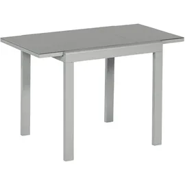 Merxx Ausziehtisch 120 x 70 x 75,5 cm silber