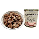 Fleischknochen 2x 800g (=1,6kg) Dose 100% Rinderknochen gewolft von Lunderland