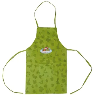 esschert design Umhängeschürze, Kinderschürze, Gartenschürze grün