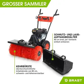 BRAST Benzin Kehrmaschine 60 cm