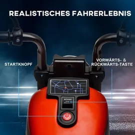 Homcom Kinder-Elektromotorrad Rot (HOMCOM)