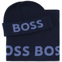 Boss Paradiso Schal 177 cm dark blue