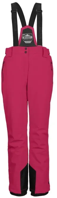 Killtec Winterhose - Skihose mit abnehmbaren Trägern (wasser- und winddicht) neonpink Damen