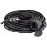 as - Schwabe AS Schwabe 60336 Strom Verlängerungskabel 16 A Schwarz 20.00 m H07RN-F 3G 1,5 mm2