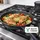 just perfecto household appliances Just Perfecto Töpfe Pfannen 11-Teilig,Topfset Pfannenset mit abnehmbaren Griffen,Pfanne 20/26cm,Topf 18/20cm,Tiefe Bratpfanne 26cm,Antihaftversiegelung,Kochen stapelbar topf Induktion,Ofenfest (Black)