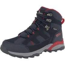 Jack Wolfskin TRAIL HIKER TEXAPORE MID K Wanderschuh wasserdicht, Trekkingschuh blau 33 EU