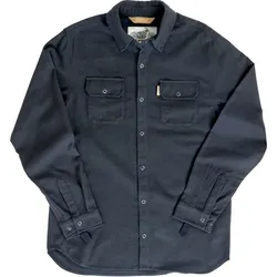 Biltwell Hi Test Flannel, Hemd - Schwarz - L