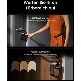 SwitchBot Smart Lock Ultra Vision Bundle Schwarz