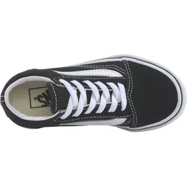 Vans Old Skool Kinder Schwarz/Weiß 29