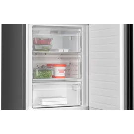 Bosch Serie 4 KGN39EXCF Kühl-Gefrierkombination (363 l, 2030 mm hoch, Dark Inox)