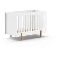 58 aufm Kessel BABYBETT Karylin 130x87x64 aus MDF in