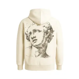 Def Boy Zip Hoodie Herren Beige XL