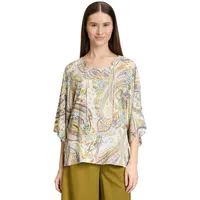 Cartoon Oversize-Bluse mit Muster 36