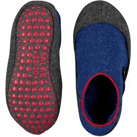 Falke Kinder Stoppersocken Cosy Slipper K Hp Wolle rutschhemmende Noppen 1 Paar, Blau Cobalt Blue 6054, 35/36 EU