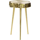 Beliani Beistelltisch, gold Freiform, 30 cm