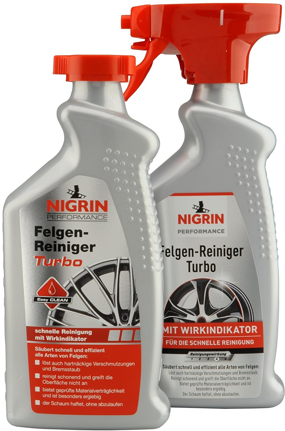 Nigrin Performance Felgenreiniger Turbo 500 ml Doppelpack