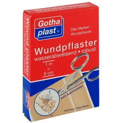 Gothaplast Wundpfl.robust 6 cmx 1 m wasserabweis.