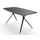 Outdoor Edge BARI Gartentisch 180 x 90 x 75 cm Grau/Anthrazit