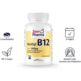 ZeinPharma Methyl B12 500 μg Lutschtabletten 180 St.