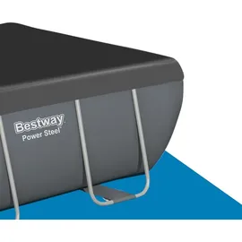 BESTWAY Rahmen-Gartenpool 412 x 201 x 122 cm inkl. Filterpumpe