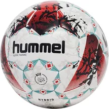 hummel hmlINSPIRE Fußball Trainingsball 3903 - red/white/teal 4