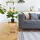Relaxdays Fußbank Bambus 25 x 34 x 31 cm Braun