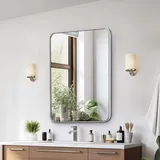 Vevor Wandspiegel 76,2 x 55,9 cm Silber