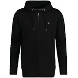 GANT Herren Sweatjacke - Schwarz 4XL
