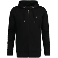GANT Herren Sweatjacke - Schwarz 4XL