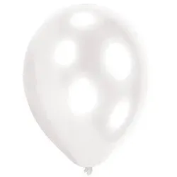 amscan® Luftballons weiß, 50 St.