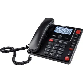 Fysic FX-3940 Telefon Analoges Telefon Anrufer-Identifikation Schwarz