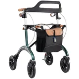 SALJOL Carbon Rollator mit Vollausstattung grün