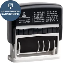stempel-fabrik Datumstempel Mini-Info-Dater-SF S120/WD