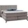Jockenhöfer Boxspringbett »Jessica inklusive 9cm Kaltschaum-Topper« und 7-Zonen-TTFK-Matratze (H3,H3/H4 oder H4), Liegefläche 180x200cm grau