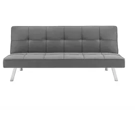 Hti-Living HTI-Living, Sofa, Klappsofa Grau Milena (2-Sitzer)