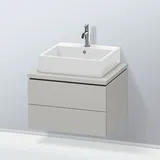 Duravit L-Cube Waschtischunterschrank, 2 Auszüge, LC581500707