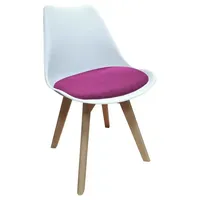Hti-Living HTI-Living, Stühle, Stuhl Atlanta Weiss, Webstoff Pink -