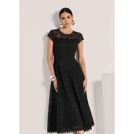 Madeleine Midikleid Schwarz 38