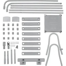 BESTWAY Sicherheits-Poolleiter grau 132 cm