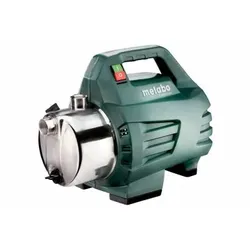 Metabo Gartenpumpe P 4500 Inox  1300W  Metabo 4500l/h  1,5m Kabellänge