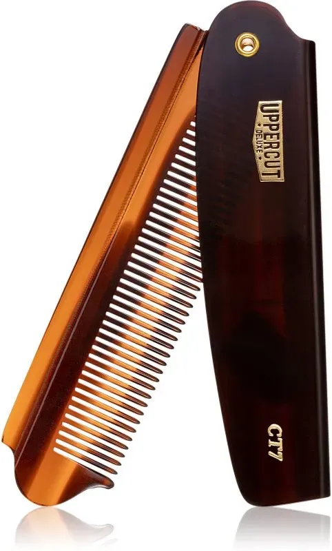 Uppercut Deluxe Flip Comb Tortoise CT7 Haarkamm 1 St.