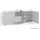 byLIVING Sideboard Frame 200 x 75,5 x 37,5 cm Artisan Eiche / Schwarz