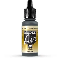 Vallejo Model Air Acrylfarbe, 17 ml Dark Grey Blue