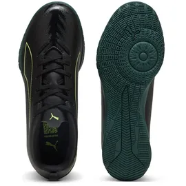 Puma Ultra 6 Play IT Hallenschuhe Kinder puma black/fizzy light/green terrain 34