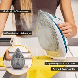 First Austria Dampfbügeleisen 3100W grün